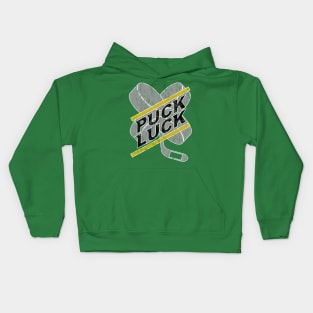 Ready for Hockey - get some Puck Luck Kids Hoodie